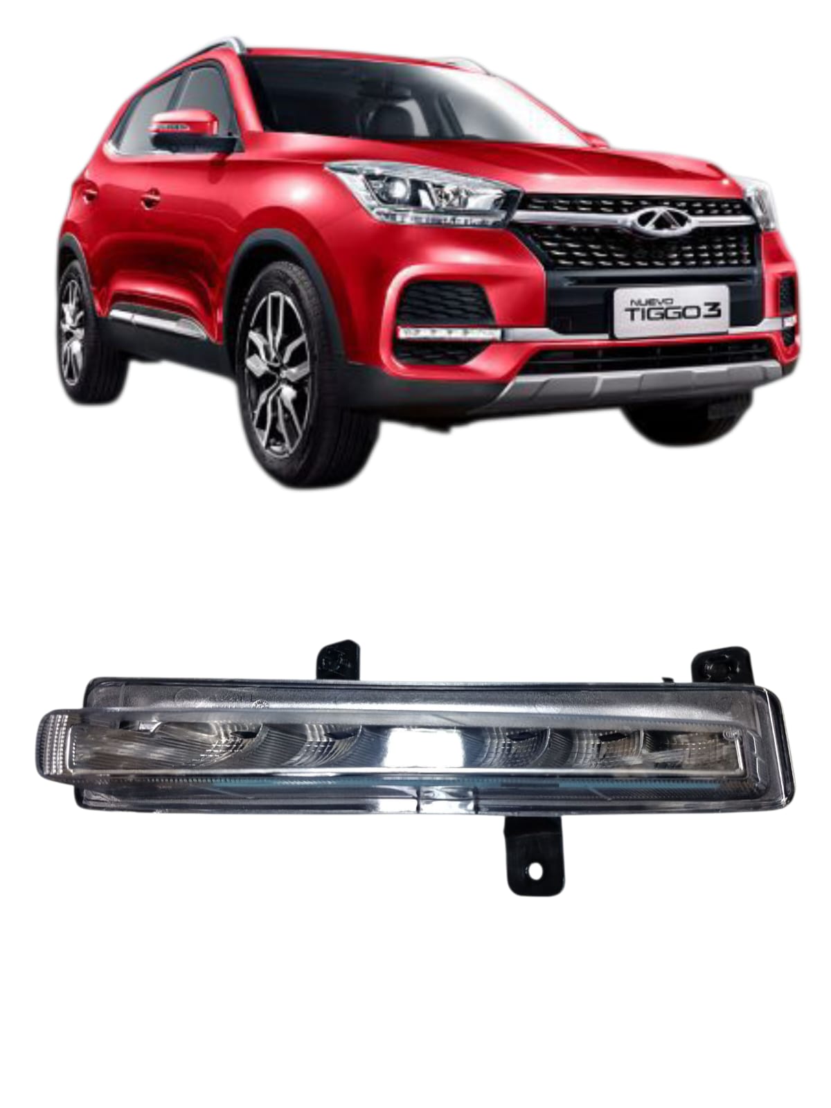 CHERY TIGGO 3 NEW NEBLINERO DEL LH /LUZ LED